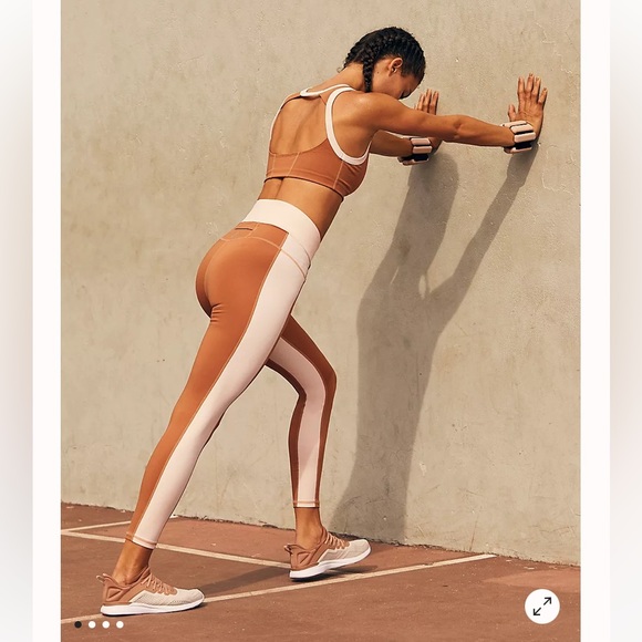 Free People Pants - NEW 2 Piece Free People High-Rise Rebel Leggings and Matching Sports Bra